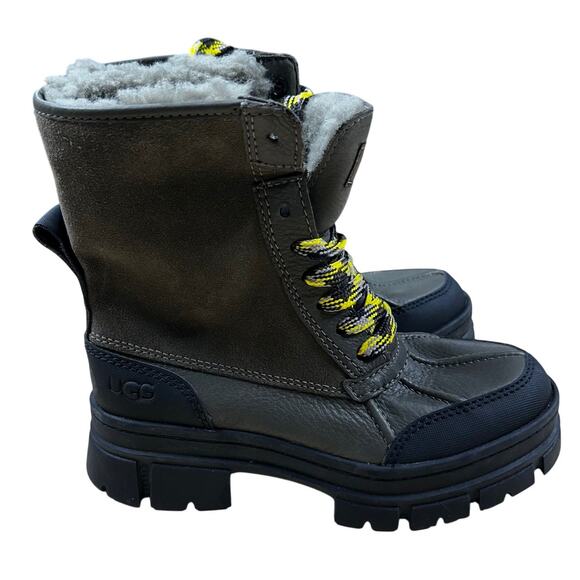 UGG Women's Ashton Addie Snow Boot Slate Brown Size 5 New Without Box - Picture 3 of 9